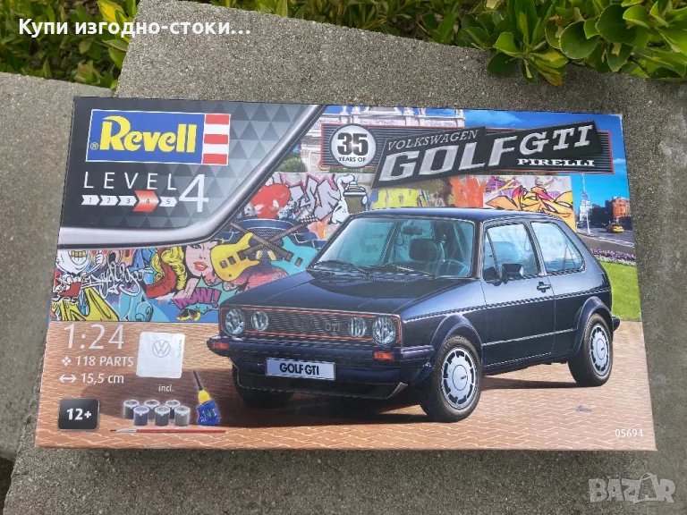 Revell Golf GTI мащаб 1:24, снимка 1
