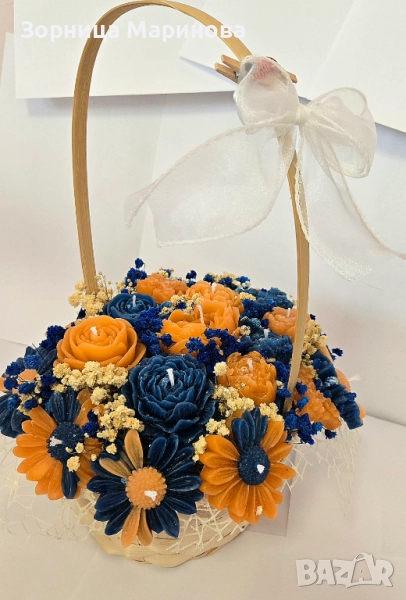 Ароматни букети от свещи, ръчна изработка , снимка 1