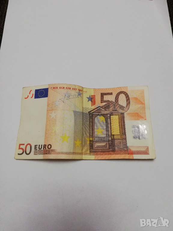 банкнота от 50 евро-2002 г., снимка 1
