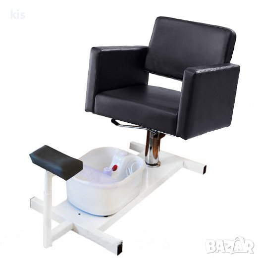 Стол за педикюр KL6606, Черен/Бял - 13% Отстъпка, снимка 1