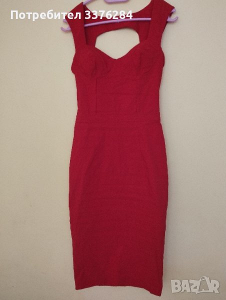 Елегантна червена рокля ASOS, снимка 1