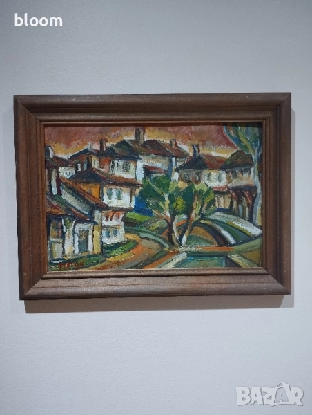 Картина "Село" , снимка 1