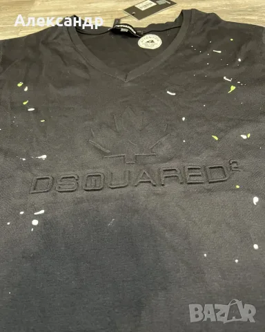 Dsquared - нова мъжка тениска. XXL, снимка 3 - Тениски - 55892268