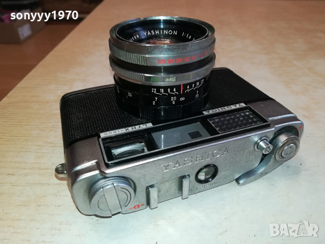YASHICA LYNX-1000 MADE IN JAPAN-ВНОС SWISS 1703241141, снимка 11 - Фотоапарати - 44804463