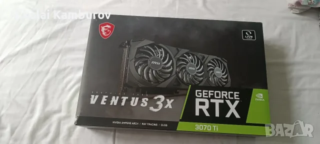 Продавам GERORCE RTX 3070 Ti НОВО
