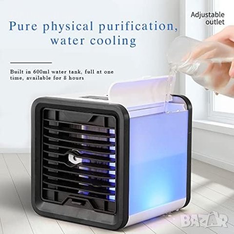 Мини климатик за охлаждане и освежаване на въздуха, снимка 6 - Климатици - 41585771