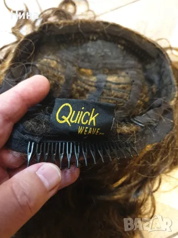 прекрасна перука 100 процента човешка коса, снимка 4 - Аксесоари за коса - 50279311