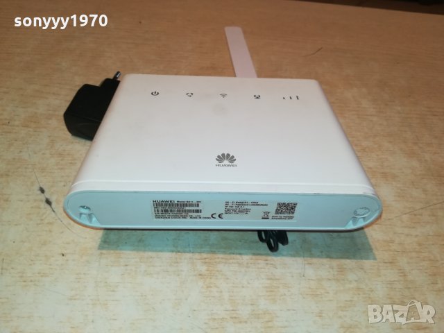 Huawei b-311-221-рутер за сим карта с антенa+адаптер 0109211659, снимка 9 - Рутери - 33994654