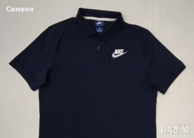 Nike Polo Shirt оригинална тениска M Найк памучна поло фланелка, снимка 2 - Спортни дрехи, екипи - 40579257