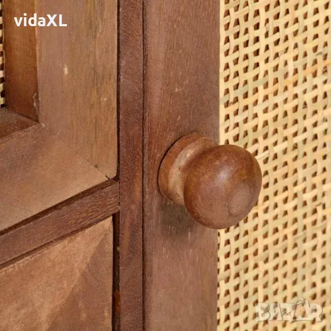vidaXL Сайдборд, 60x35x75 см, мангово дърво масив, снимка 7 - Бюфети - 56146826