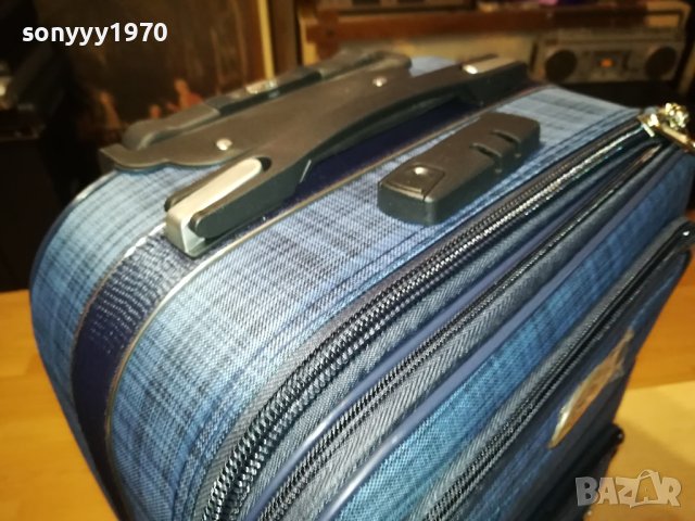 ТРИ КУФАРА-СИН ДЕНИМ ИЛИ ЧЕРВЕН ДЕНИМ 2408231900, снимка 8 - Куфари - 41957326