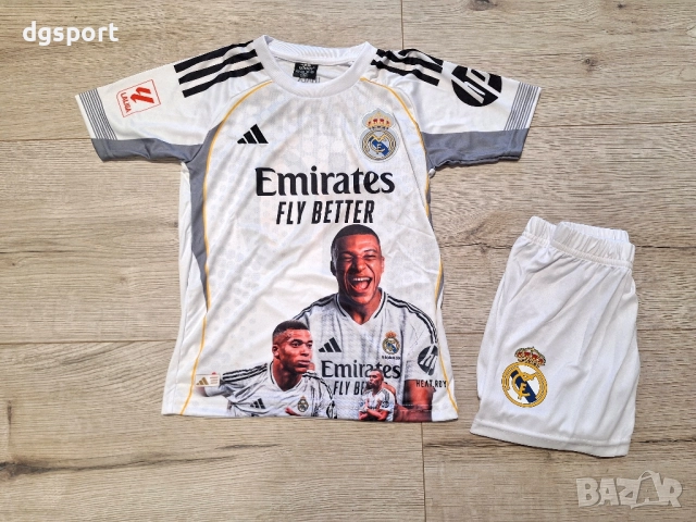 Футболна фланелка на Килиан Мбапе #РЕАЛ М #специално издание!