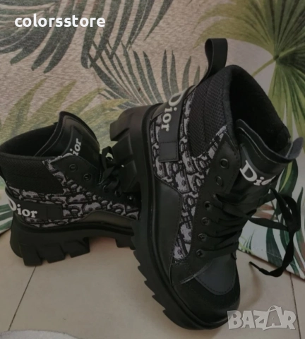 Дамски зимни боти Dior/VL123t, снимка 2 - Дамски боти - 52693290