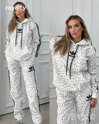 Adidas Бял Дамски Комплект 