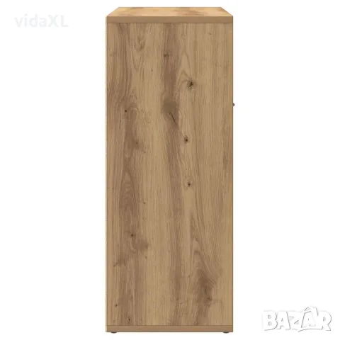 vidaXL Сайдборд, дъб артизан, 60x30x75 см, инженерно дърво, снимка 3 - Бюфети - 56148238