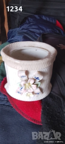 Стар порцеланов сервиз,буркани кухненски, снимка 6 - Антикварни и старинни предмети - 53578532