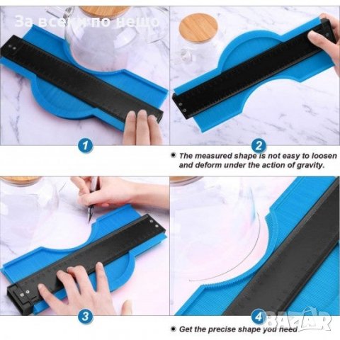 ПРОМО КОМПЛЕКТ  Шаблон на майстора - 25см + шаблон за измерване, снимка 4 - Други инструменти - 36319657