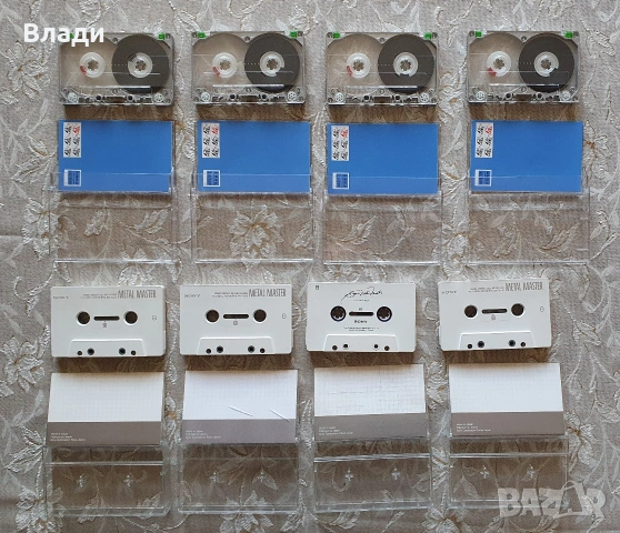 Аудио касети Sony Metal Master, TDK MA-R, снимка 4 - Аудио касети - 53190595