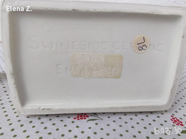 Чайник "шкаф за чинии" Swineside Англия, снимка 14 - Декорация за дома - 52860301