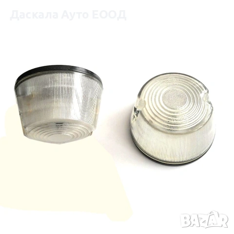 1бр. габарит БЯЛ кръгъл голям с крушка 12-24V , Полша, снимка 2 - Аксесоари и консумативи - 53742753