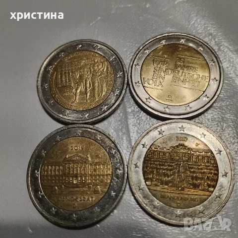 монети от 2 евро за колекций, снимка 2 - Нумизматика и бонистика - 56330523