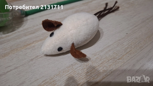 Самозадвижваща се интерактивна играчка, играчка мишка и четка за котка или куче , снимка 7 - За котки - 52633129