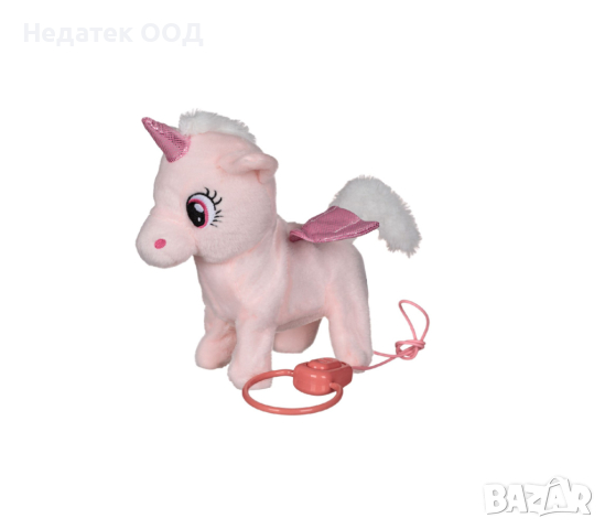  Интерактивна играчка, Еднорог, розов, снимка 2 - Музикални играчки - 44647903