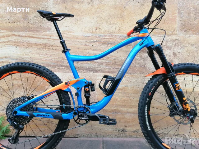 Giant Trance*27.5цола*Рамка-Л*Вилка-Fox 36*Шок-Fox*1x12скорости*ТОП, снимка 4 - Велосипеди - 48372561