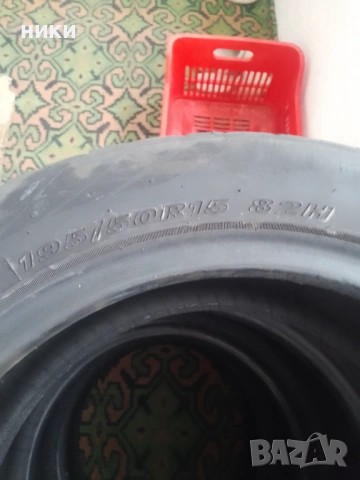 4 броя 195/50/15 DOT 2019 летни гуми втора употреба, снимка 10 - Гуми и джанти - 53589969