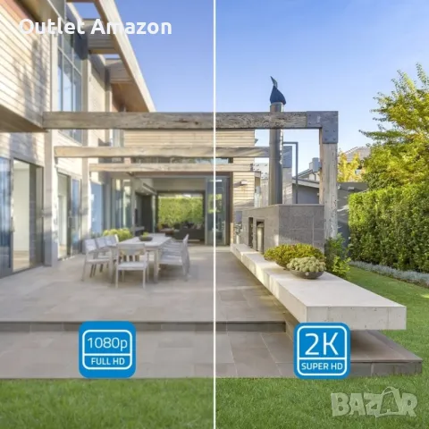 Nivian NV-KIT830W-4CAM Wi-Fi видеокамера за наблюдение, снимка 4 - IP камери - 47685394