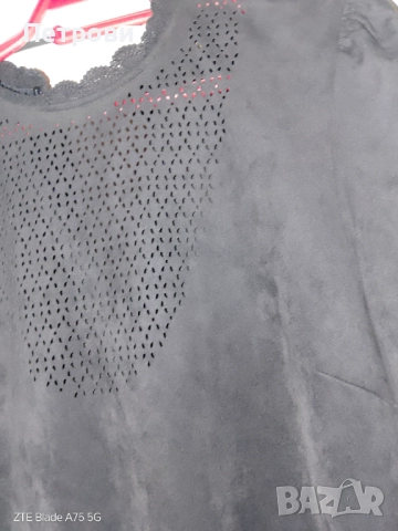 Велурена рокля Зара, снимка 3 - Рокли - 52126856