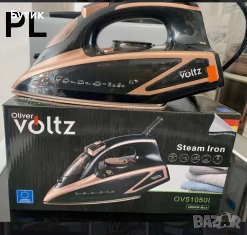 Парна ютия с керамична плоча , снимка 1