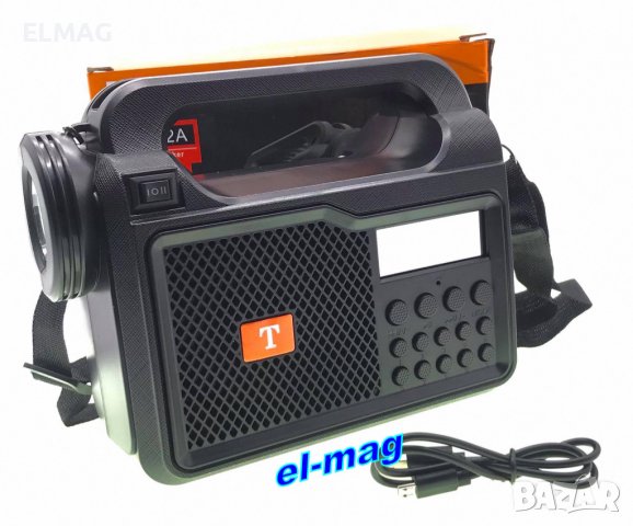 СОЛАРЕН ПРОЖЕКТОР- ФЕНЕР, FM РАДИО T-722A , снимка 5 - Аудиосистеми - 38662227