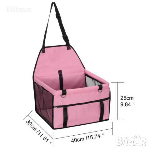 Седалка за куче за кола PETLIFE, снимка 6 - За кучета - 53439595