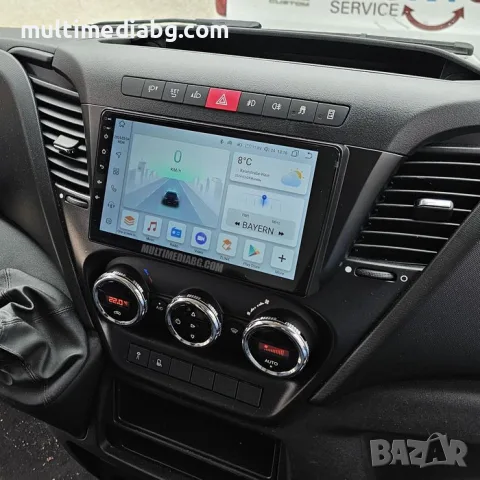 Iveco Daily 2014-2021 Мултимедия Навигация Android, снимка 3 - Аксесоари и консумативи - 50068178