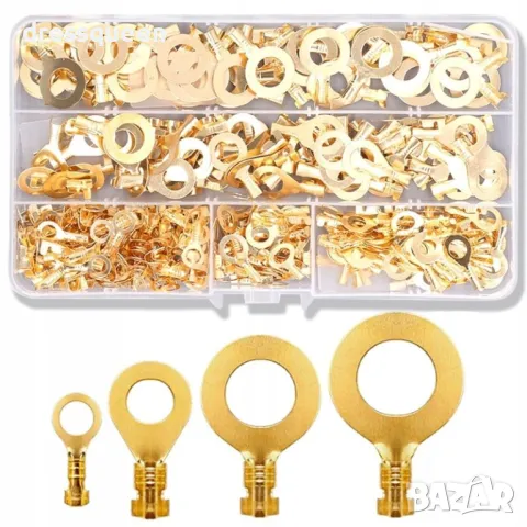 4399 Клещи за кримпване SN-48B с органайзер и 315 броя кабелни обувки, снимка 4 - Клещи - 48878055