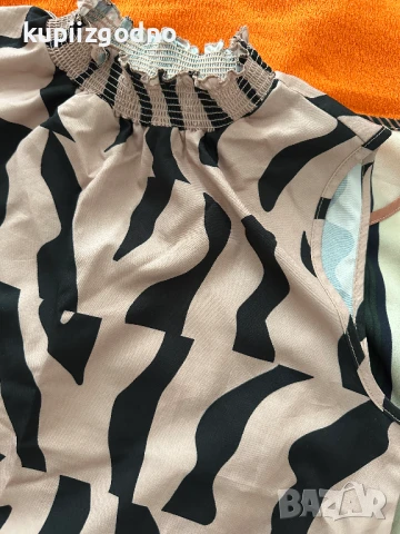 Сет дамски нови блузи с къс ръкав 4 броя риза, снимка 6 - Ризи - 51265256