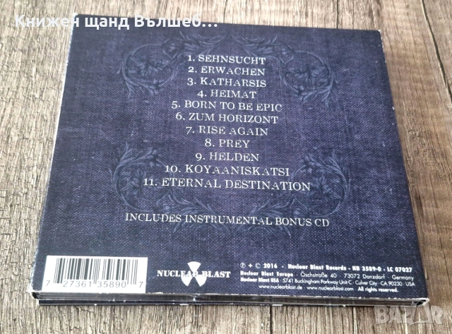 Компакт Дискове - Рок Метъл: Equilibrium – Armageddon - 2 CD Digipack, снимка 2 - CD дискове - 53061604