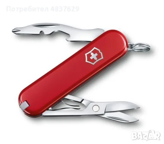 Нож Victorinox Classic Precious Alox,Iconic Red