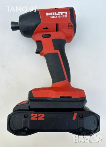 Hilti SiD 6-22 Nuron - Безчетков импакт 2х22V 4.0Ah перфектен!, снимка 2 - Винтоверти - 53193681