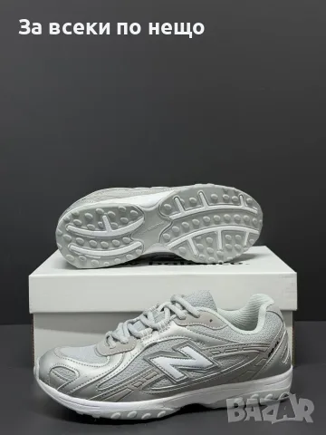 New Balance Дамски Сиви Маратонки👟Дамски Спортни Обувки В Сив Цвят Ню Баланс Код E161, снимка 5 - Маратонки - 55840771