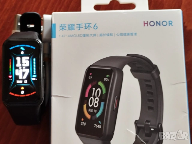Фитнес гривна Huawei Honor Band 6, снимка 3 - Смарт гривни - 53455015