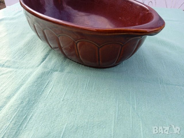 RASTAL P4 гланцирана керамична тава/съд за печене, снимка 3 - Съдове за готвене - 35986119