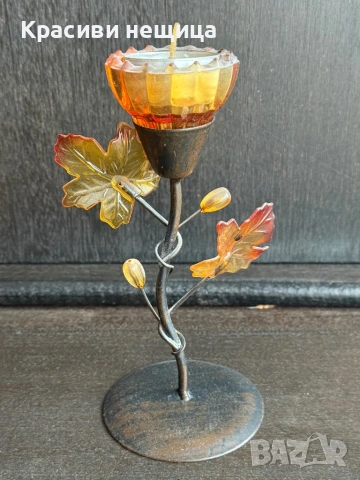 Красив свещник, снимка 3 - Декорация за дома - 53229938