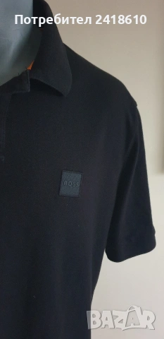 Hugo Boss Passenger Pique Cotton Slim Fit Stretch Mens Size XL  ОРИГИНАЛ! Мъжка Тениска!, снимка 8 - Тениски - 53520383