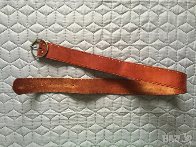 G-star оригинален дамски кафяв колан от естествена кожа М/85, снимка 8 - Колани - 53244801