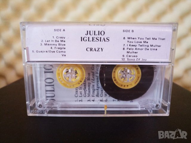 Julio Iglesias - Crazy, снимка 2 - Аудио касети - 34321637