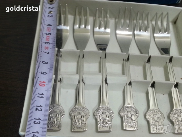 стари български вилички неръждаеми Велико Търново , снимка 3 - Антикварни и старинни предмети - 52907400