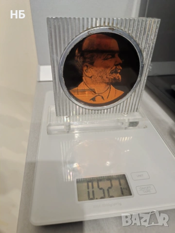 Интересен настолен плакет на Ленин, снимка 2 - Антикварни и старинни предмети - 53474524