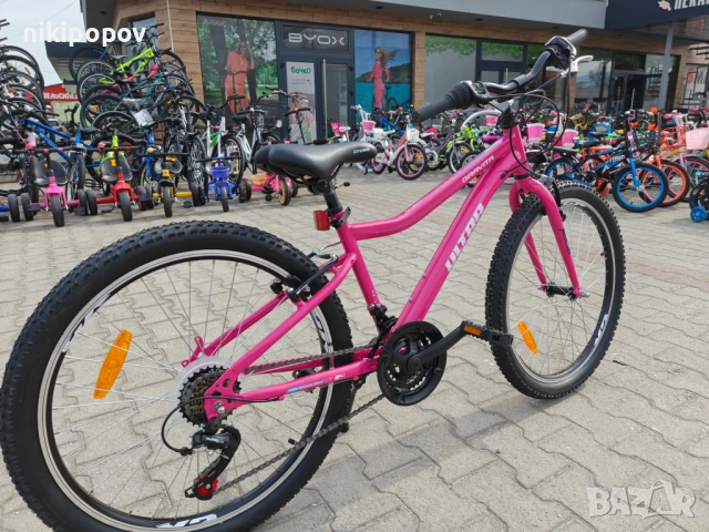 CROSS Велосипед 24" Ultra GRAVITA ново розово, снимка 11 - Велосипеди - 53830665